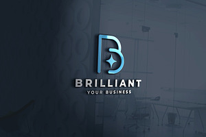 Brilliant Letter B Star Logo, a Branding & Logo Template by Design_Planet