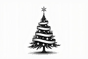 Festive Christmas Tree Silhouette Bu, an Illustration by Artivon (Thumbnail 17 of 21)