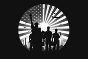 America Worker Vector Bundle, an Illustration by jahid234 (Thumbnail 18 of 21)