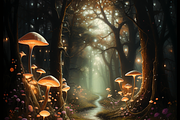 Magical Forest, a Background Graphic by Printable Treasure (Thumbnail 2 of 8)