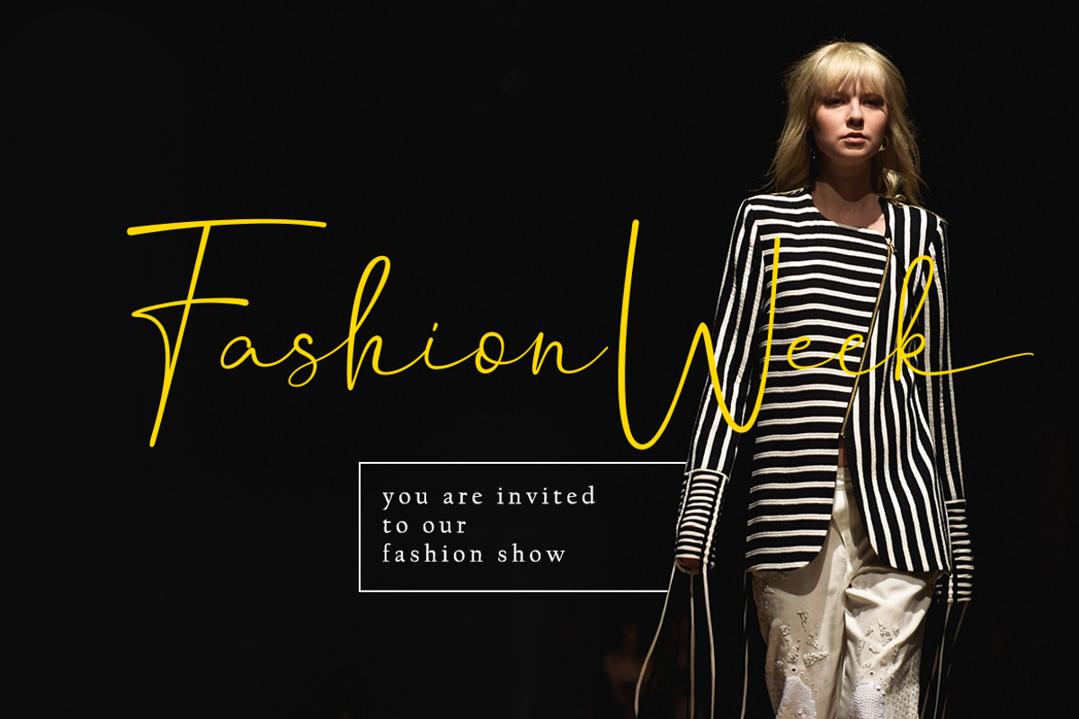Hanston | Signature Font preview 7