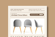 Furniture Product Catalog Template, a Brochure Template by MightyDesign (Thumbnail 2 of 8)