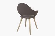 Soft-L Armchair, a Furniture 3D Model by Morne Studio (Thumbnail 4 of 7)