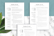 Modern Teacher Resume Template Word, a Resume Template by SharpResumeFoundry (Thumbnail 3 of 6)