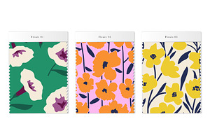 Fleurs - Bright, Oversized Florals