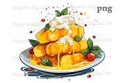 Watercolor Italian Food Clipart, an Object Graphic by Negarin Digital Art (Thumbnail 5 of 8)