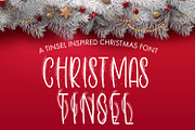 Christmas Tinsel, a Handwritten Font by Freeling Design House (Thumbnail 2 of 6)