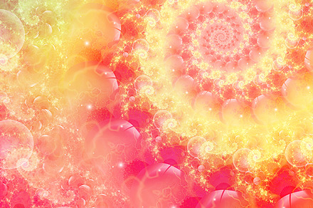 Abstract fractal background