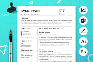 Web Developer Resume Template