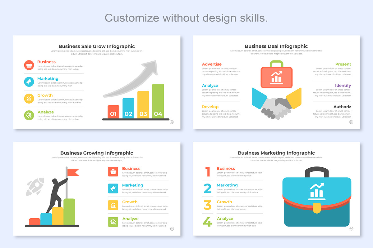 Business Infographic Template, a Presentation Template by Mighty-Slide (Photo 3 of 7)
