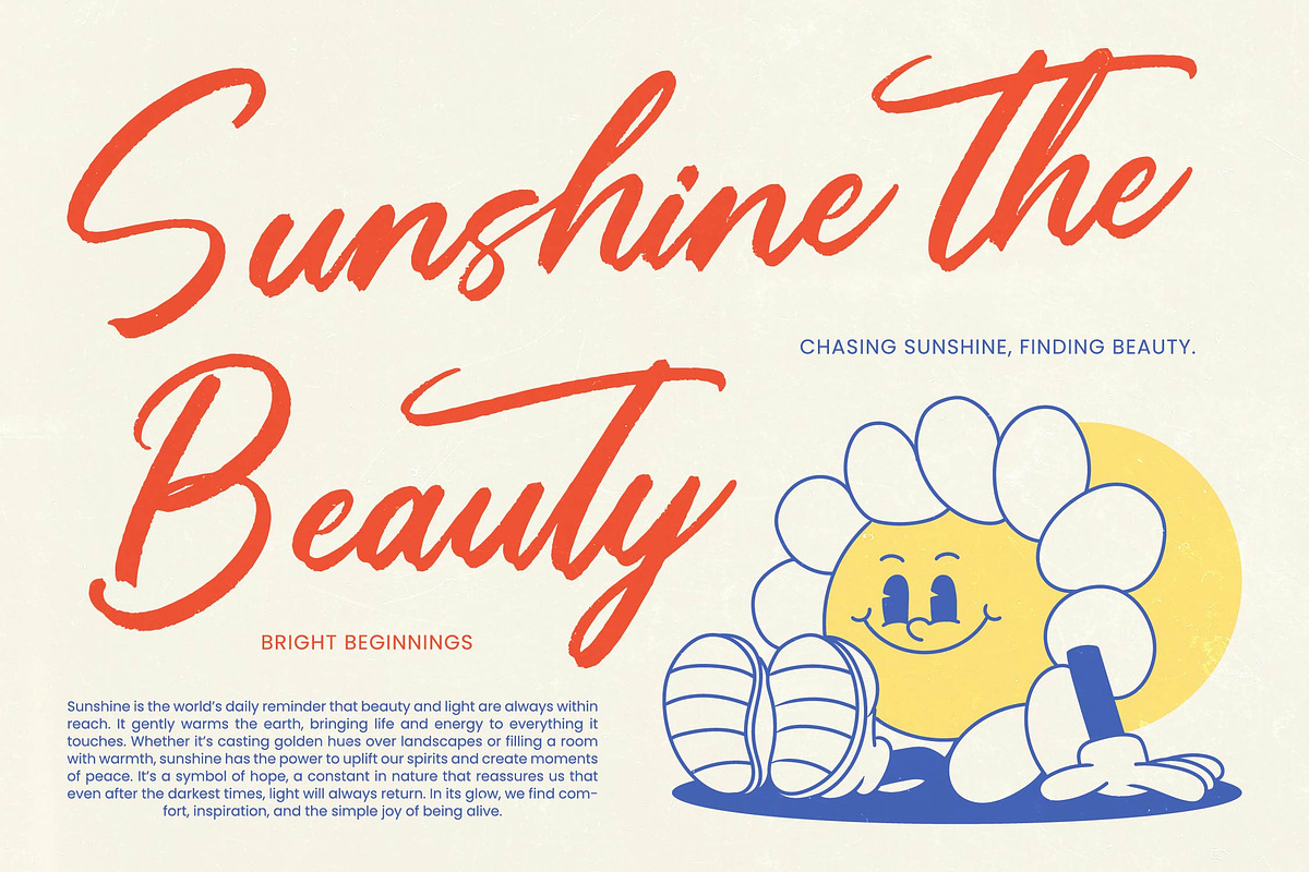 Saturday Catalan Bold Brush Font, a Script Font by Letterena Studios Script (Photo 17 of 20)