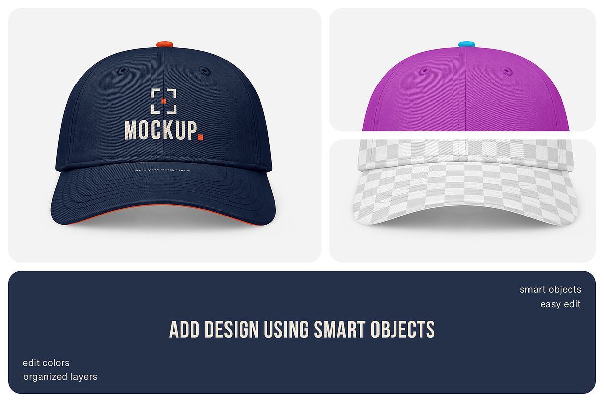 Baseball Cap Mockup Set, a Hat Mockup by Country4k (Photo 2 of 4)