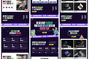 Craftving - Agency Landing Page, a Landing Page Template by SundayWorkTeam (Thumbnail 2 of 6)