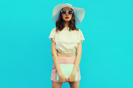 Beautiful young woman model posing w, a Person Photo by Rohappy