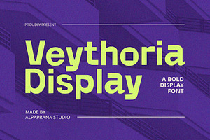 Veythoria - Display Font