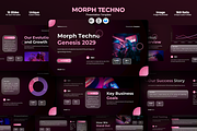 Morph Techno Genesis 2029 - Keynote, a Presentation Template by Iqsiart Studio (Thumbnail 1 of 3)