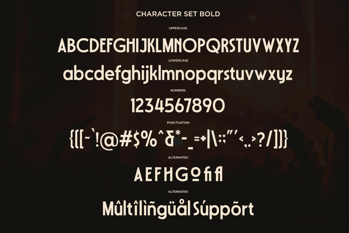 Gaornes - Art Deco Sans Serif Font, a Sans Serif Font by RagamKata (Photo 11 of 11)