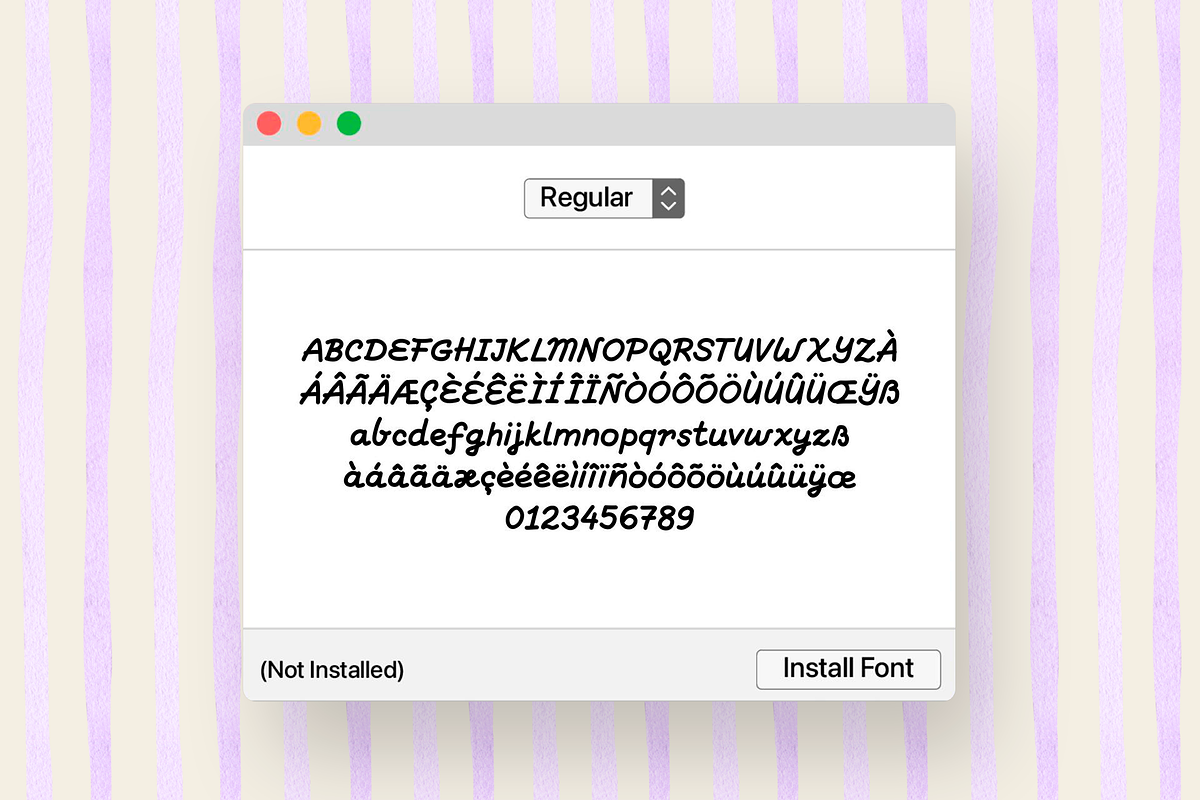 Handwriting Cute Playful Font Duo, a Handwritten Font by Nonceni (Photo 10 of 10)