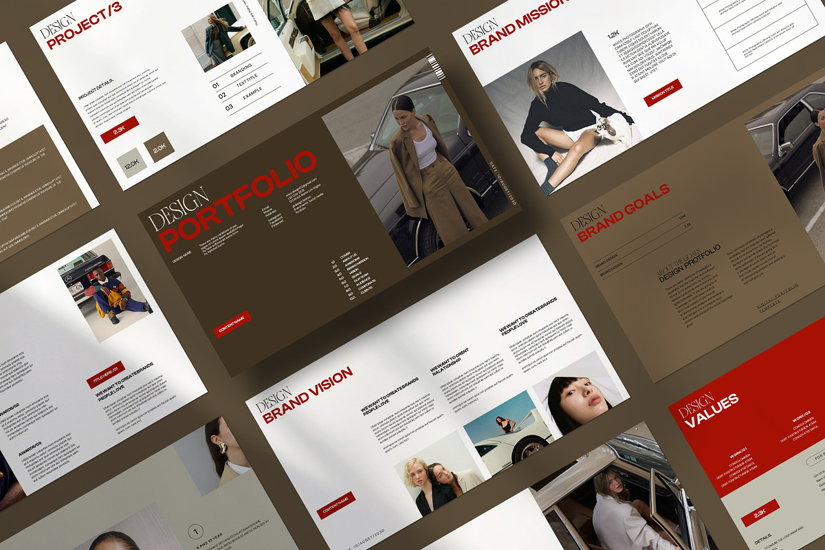 Design Portfolio Presentation preview 8