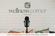 Podcast Logo Kit Canva Template, a Branding & Logo Template by BrandhavenStudio (Thumbnail 3 of 11)