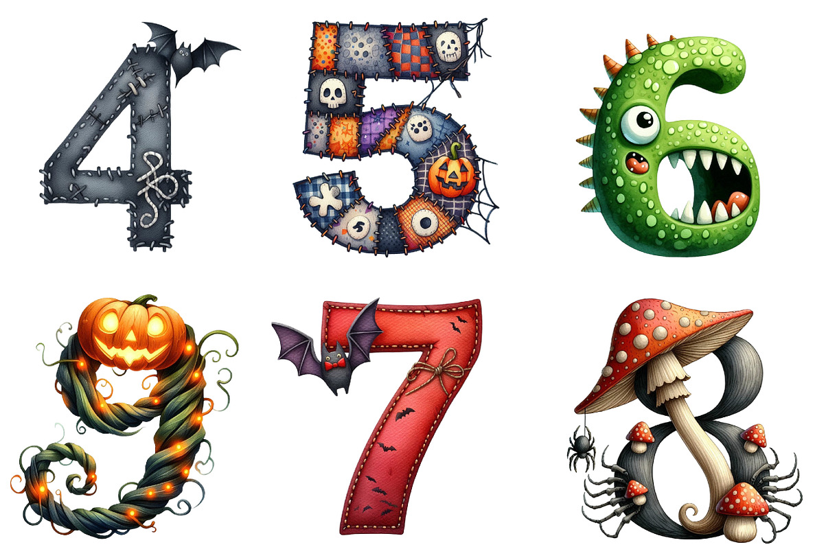 Halloween Alphabet Clipart, an Illustration by Designworld (Photo 4 of 5)