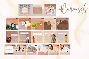 The Beauty Guru Canva Pack, a Social Media Template by Contento BH (Thumbnail 3 of 4)