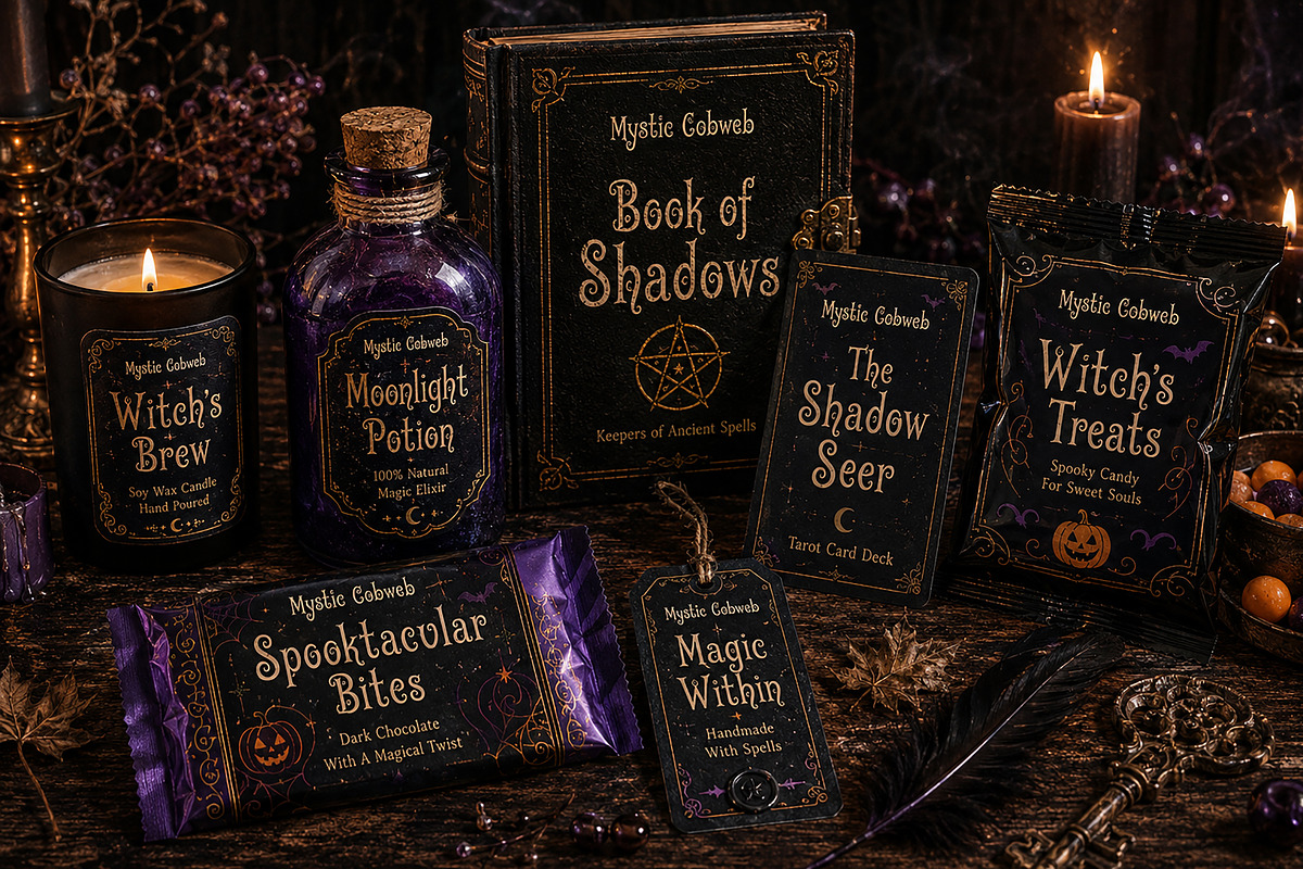 Mystic Cobweb, a Serif Font by Wow Magic (Photo 5 of 6)