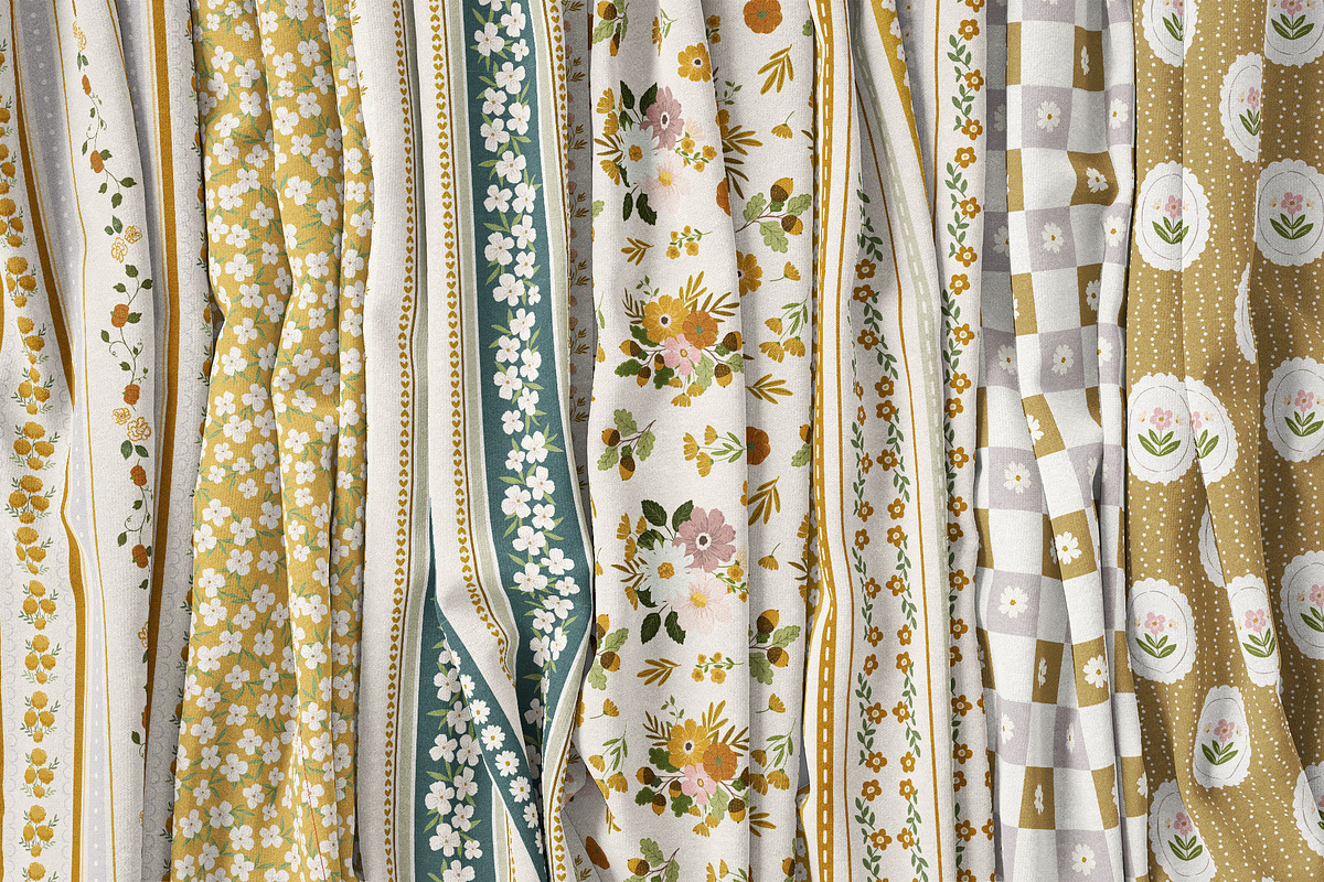 Sripes, plaids and floral patterns, a Pattern Graphic by Cozy pattern shop (Photo 10 of 10)