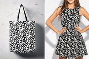 Black and white abstract patterns, a Pattern Graphic by pineart (Thumbnail 5 of 5)