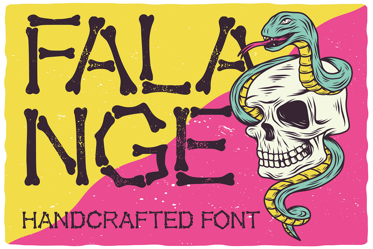 Falange, a Symbol Font by VozzyStock (Photo 4 of 7)