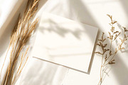 Boho Stationary Card Mockup Bundle, a Templates & Theme by VetalStock (Thumbnail 4 of 11)