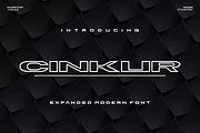 Cinkur Font, a Sans Serif Font by agusariyadi (Thumbnail 1 of 5)