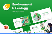 Ecovaria-Ecology PowerPoint Template, a Presentation Template by Premast (Thumbnail 1 of 5)