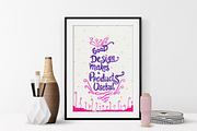 Inspirational Design Quote Poster, a Decorative Illustration by Kalpesh Tudiya (Thumbnail 2 of 6)