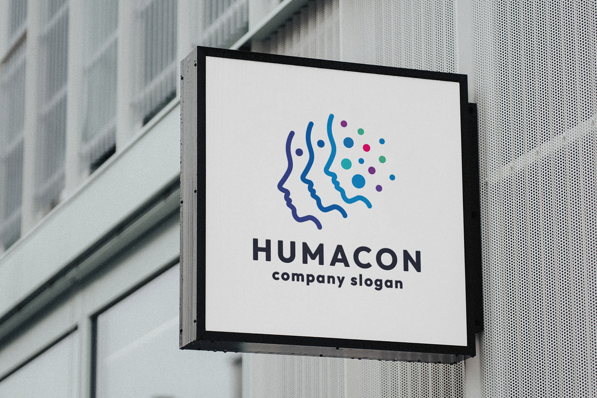 Human Connect System Logo, a Branding & Logo Template by Design_Planet (Photo 1 of 3)