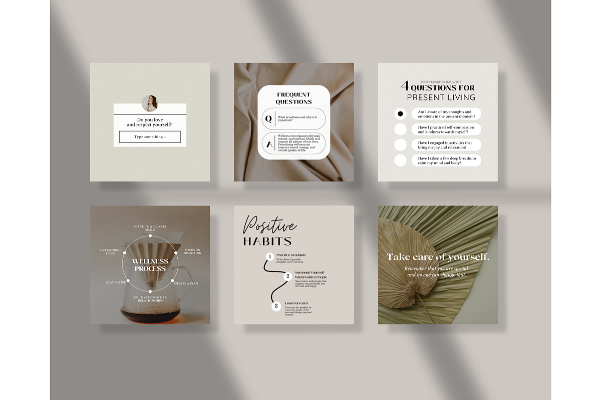 Health & Wellness Instagram - Canva, a Social Media Template by TheTemplateTopia (Photo 6 of 10)