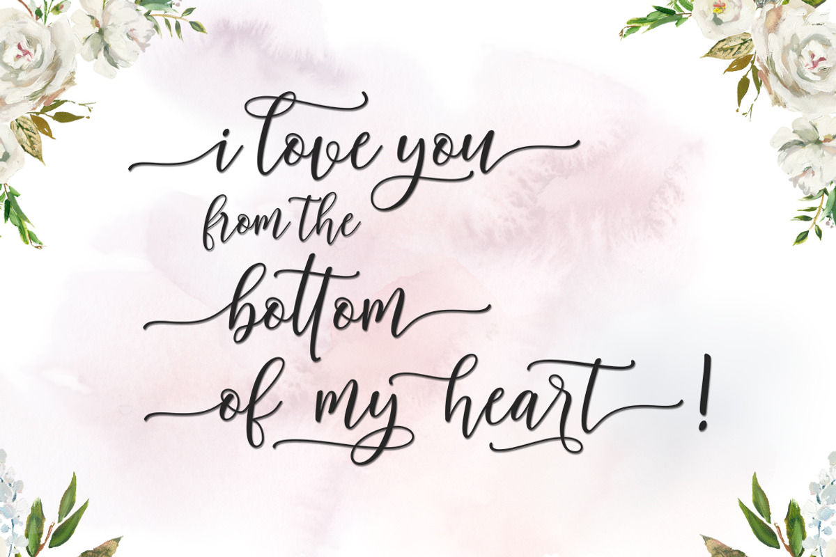 Buttella Script, a Script Font by Zane Studio (Photo 6 of 7)