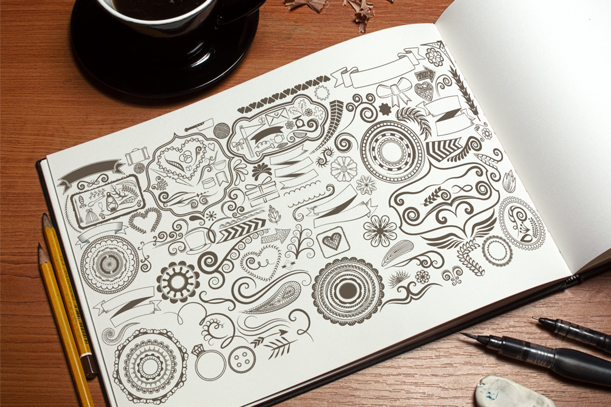 500 Vintage Collection, an Illustration by Cruiz Studio (Photo 3 of 3)
