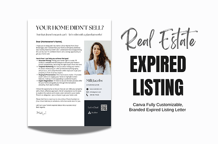 Realtor Expired Listing Letter Flyer, a Marketing Template by Modernastic - Canva