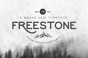 Freestone - Handmade Font