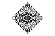 Damask graphic ornament. Floral, a Decorative Illustration by RODINA (Thumbnail 1 of 3)