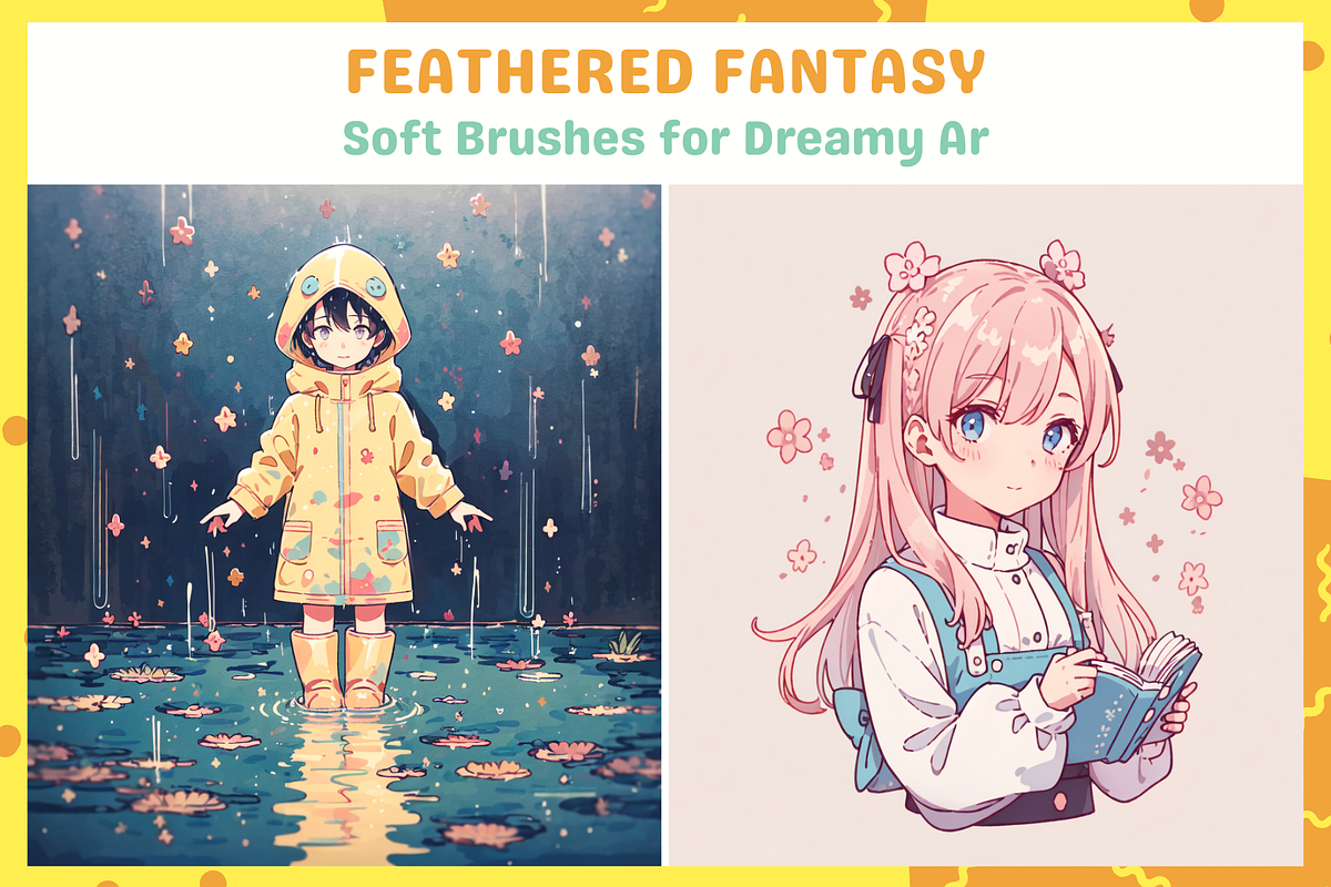 Procreate Cute Soft Brushes, a Brush Add-On by nikiartcorner (Photo 7 of 9)
