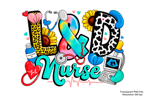 Labor and Delivery Nurse PNG, a Graphic by Clipart Bloom