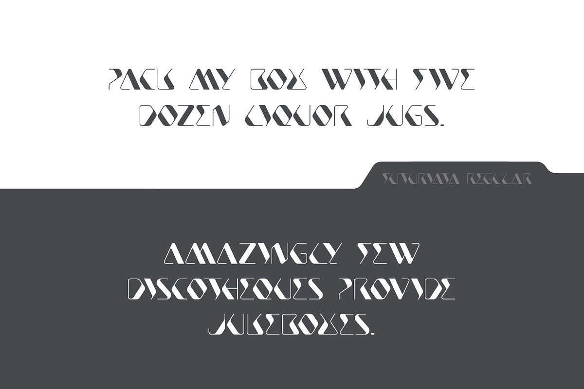 Futuriata, a Symbol Font by Sentavio (Photo 3 of 11)