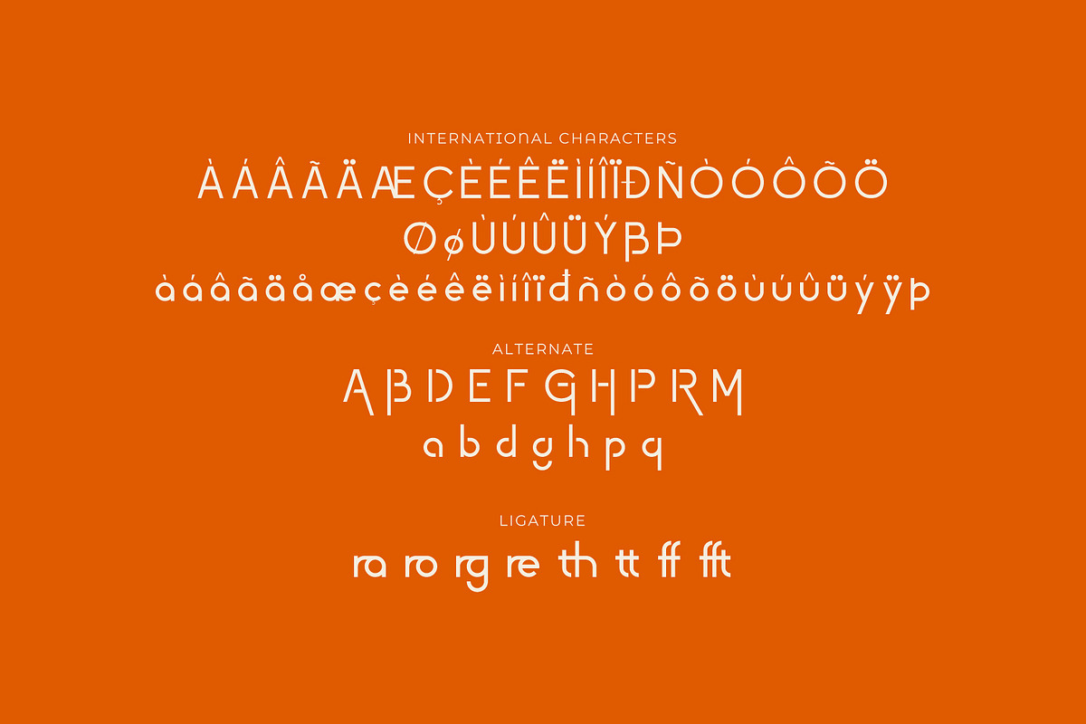 Morgelora- Modern Sans Serif Font, a Serif Font by Rishsketch (Photo 14 of 15)