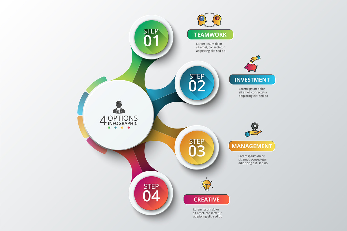 Diagrams for business infographic v2, a Presentation Template by Abert (Photo 3 of 8)