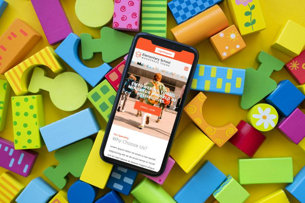 Elementary School WordPress Template preview 5