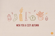 Autumn Charme Hand Drawn Doodle Set, an Object Illustration by Alena Koval (Thumbnail 20 of 20)
