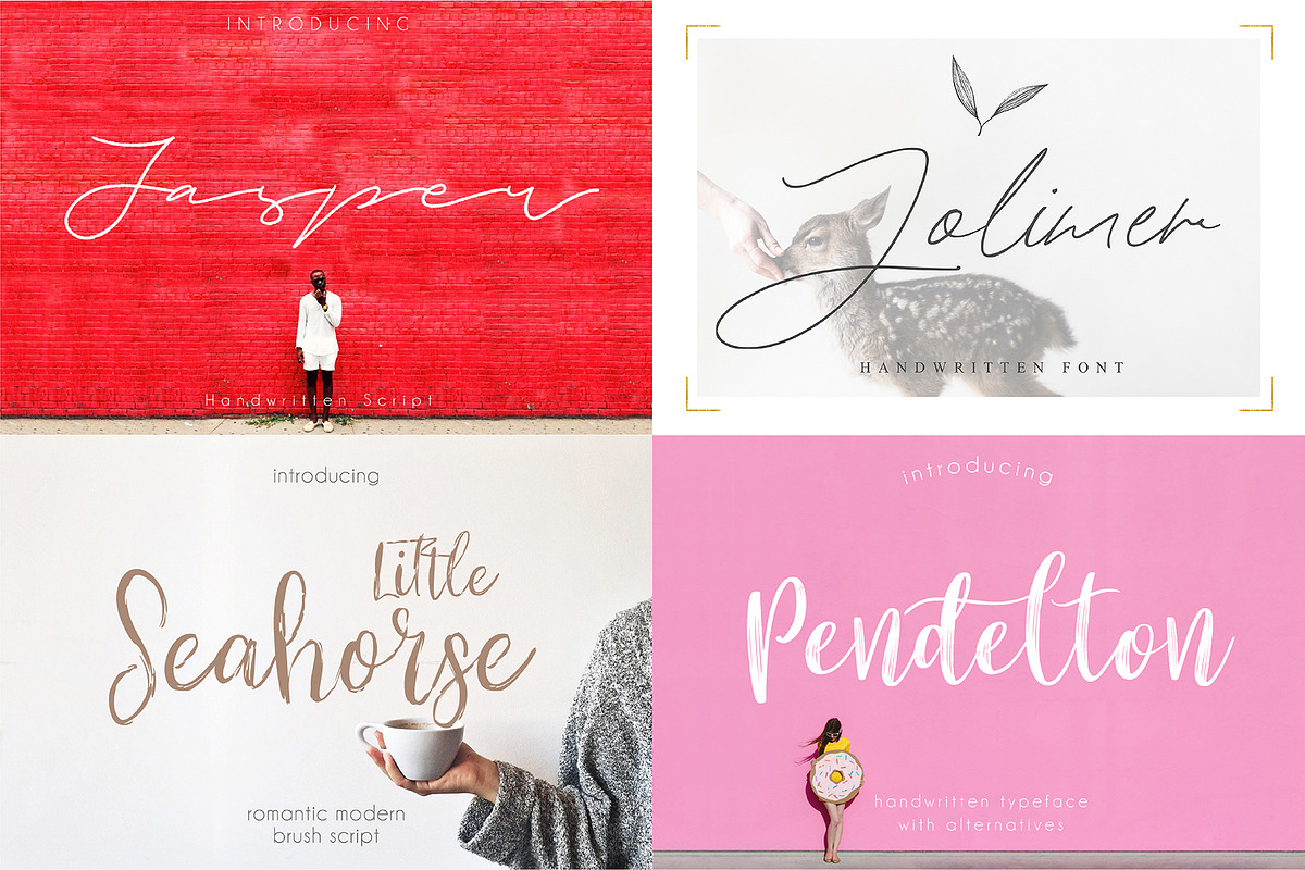 Modern Script Font Bundle, a Script Font by Creamy Script (Photo 7 of 30)