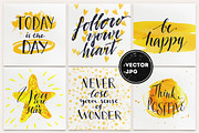 Inspirational quotes lettering, a Card Template by Anna's Creative Store (Thumbnail 3 of 3)